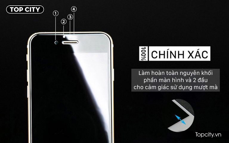 Kính cường lực iPhone 7 full màn hình 3D siêu mỏng 0.3mm 2